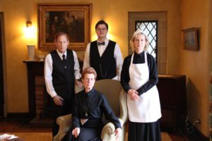 Volunteers dress as Downton Abbey-era servants at Meadow Brook Hall