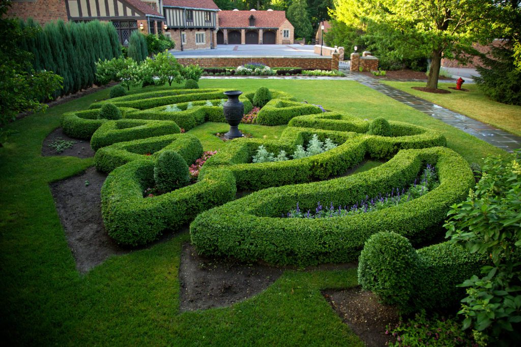 The Knot Garden at Meadow Brook Hall
