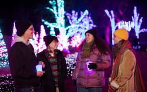 Friends at Meadow Brook Holidays and Winter Wonder Lights