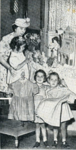 Matilda Dodge Wilson cared deeply about helping others during the holidays and all year long. She picked out clothes and presents herself for the children at Denby House, a home for children and unwed mothers in Detroit.