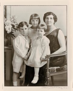 Matilda Dodge Wilson with her children