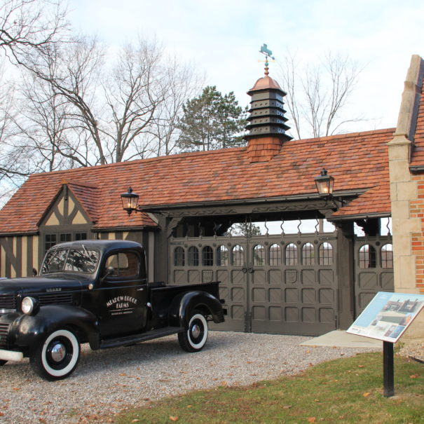 Meadow Brook's Gate Lodge has been extensively restored.