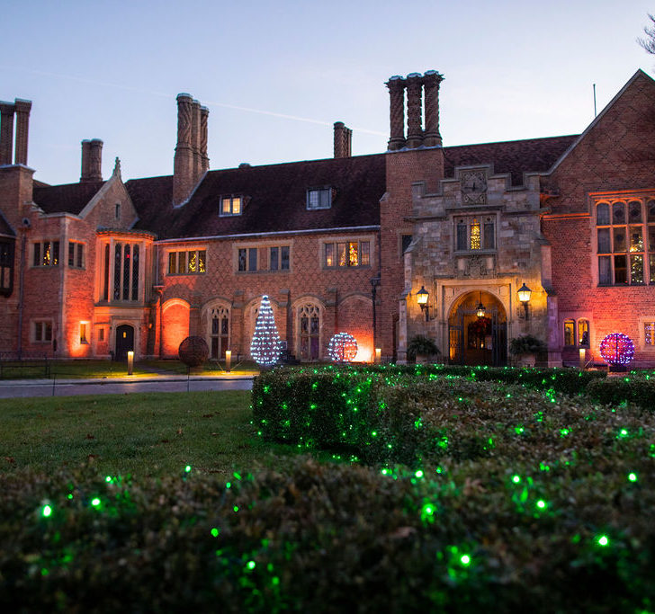 The Holidays at Meadow Brook Hall feature Holiday Walk and Winter Wonderlights.