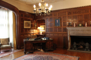 Alfred Wilson's study at Meadow Brook Hall