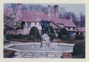 The Colt Pegasus Fountain at Meadow Brook Hall.