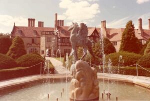The Colt Pegasus Fountain at Meadow Brook Hall.