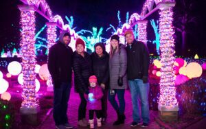 The Holidays at Meadow Brook feature the indoor Holiday Walk and outdoor Winter Wonder Lights.