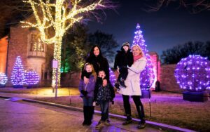 The Holidays at Meadow Brook feature the indoor Holiday Walk and outdoor Winter Wonder Lights.