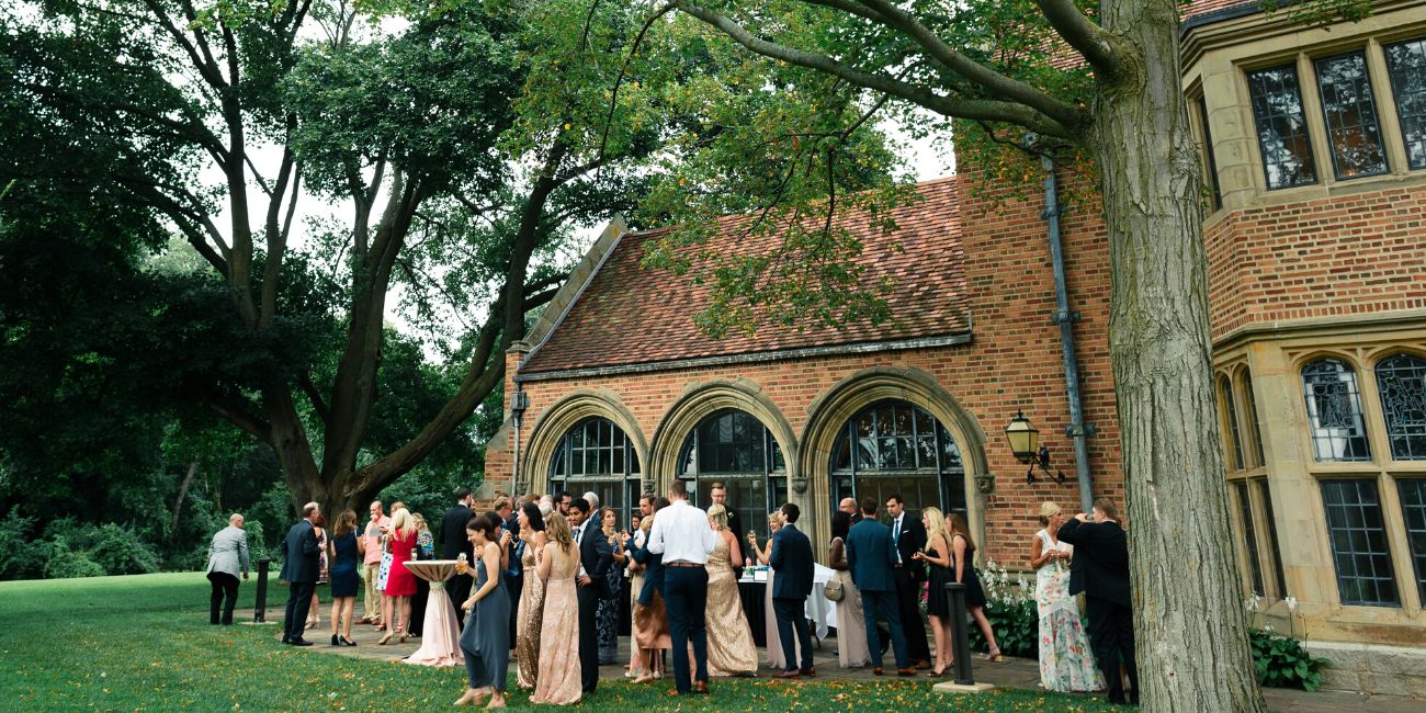 Beautiful wedding at Meadow Brook Hall in Rochester, Michigan.