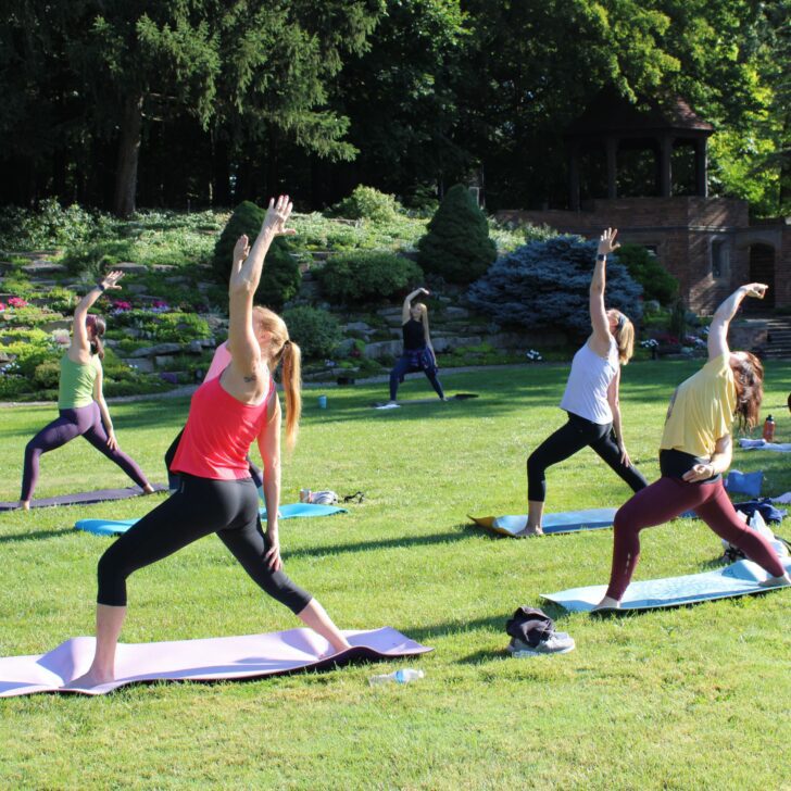 Yoga in the Garden - Meadow Brook Hall