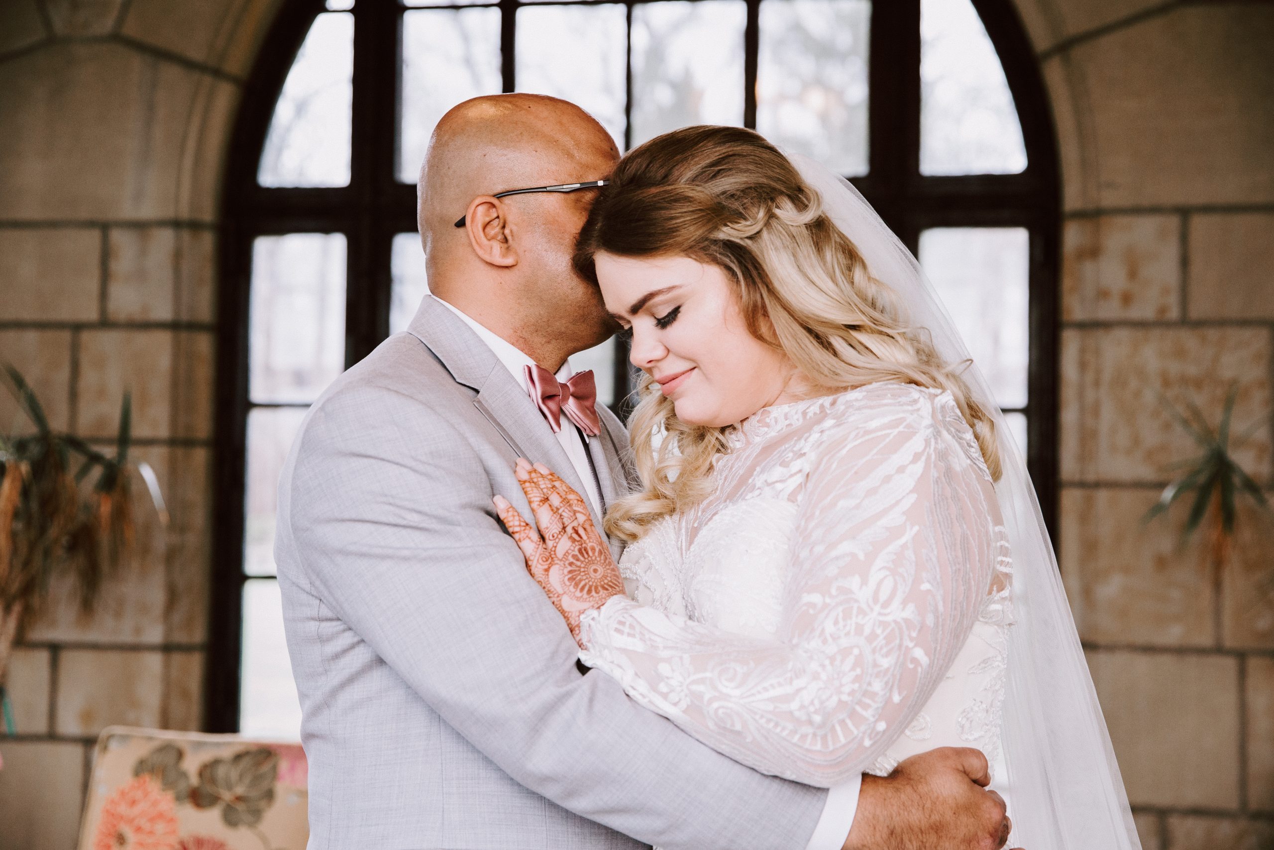 Bride and Groom at Meadow Brook Hall