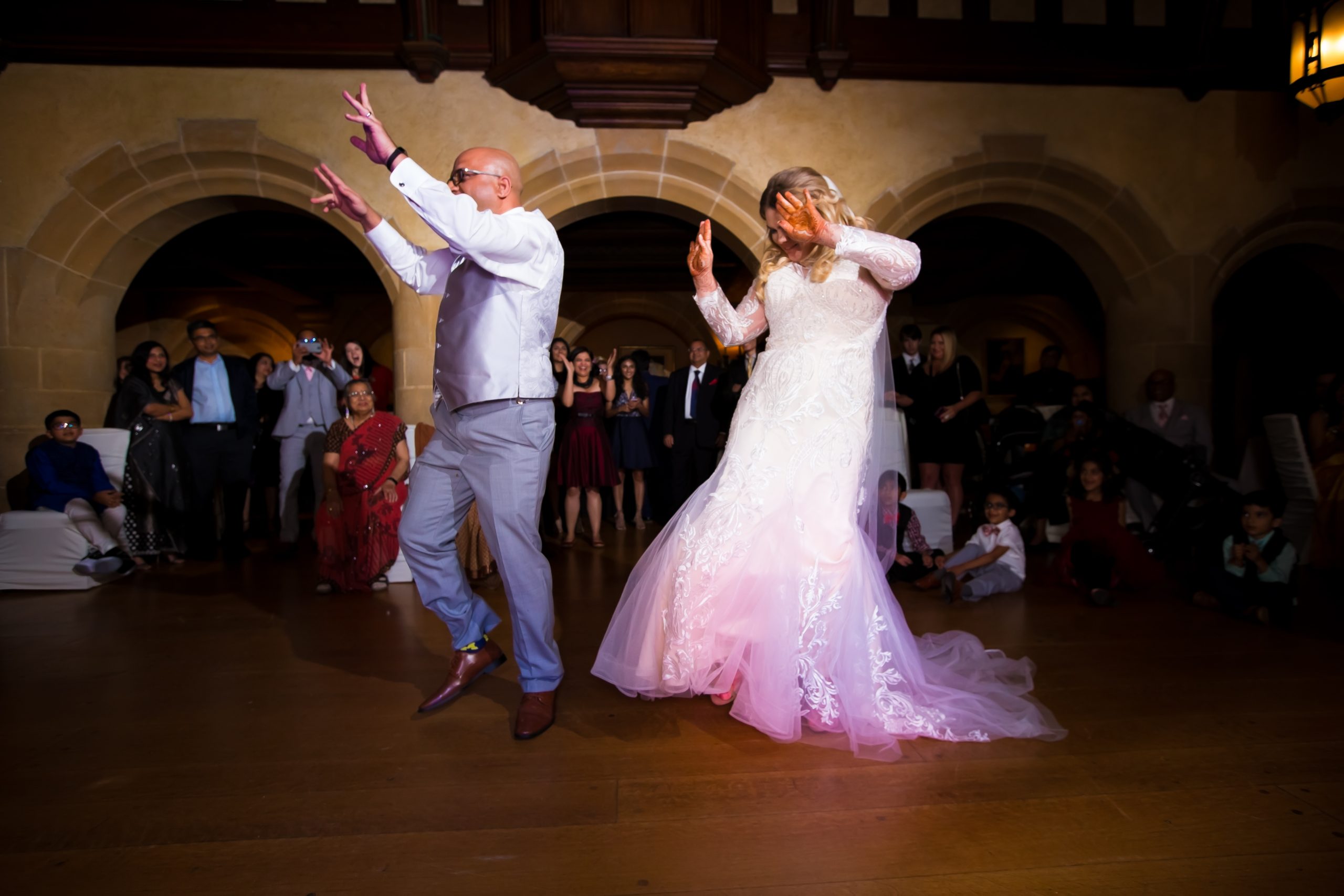 Bride and Groom dance at their Meadow Brook wedding