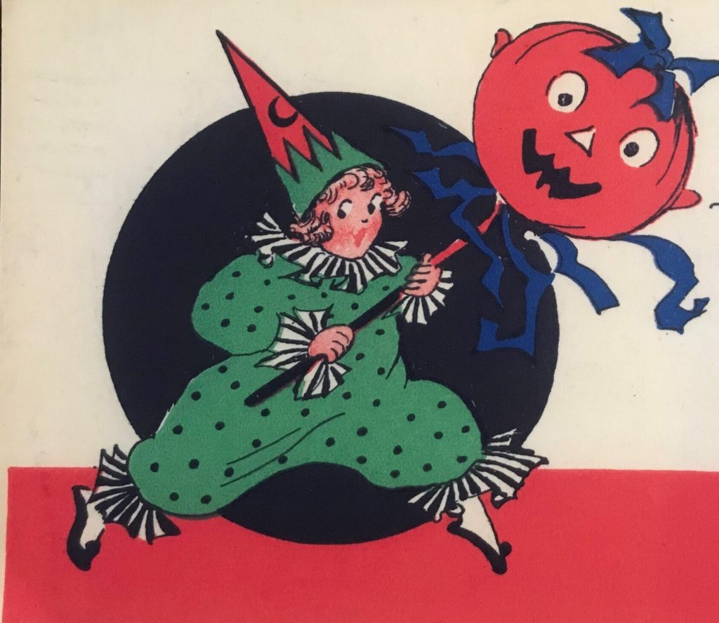 Halloween Card from Meadow Brook 1929