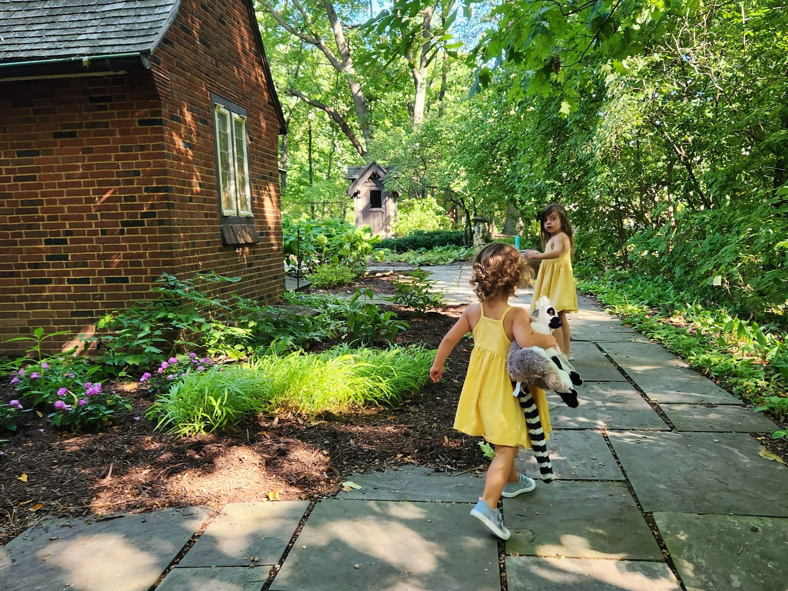 Summer touring at Meadow Brook Hall in Rochester, Michigan.