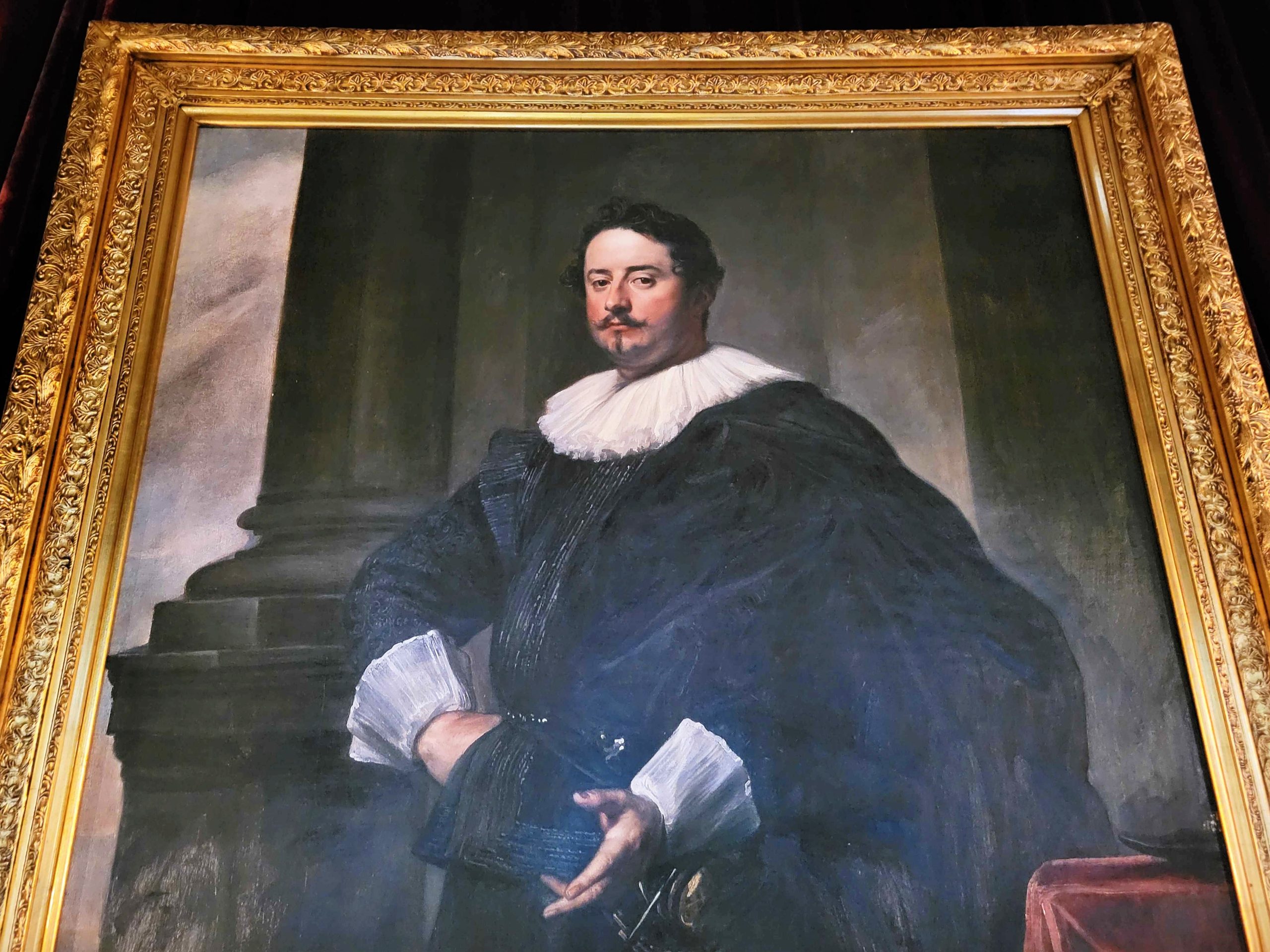 Meadow Brook's Great Hall features a portrait of the Duke of Bracciano