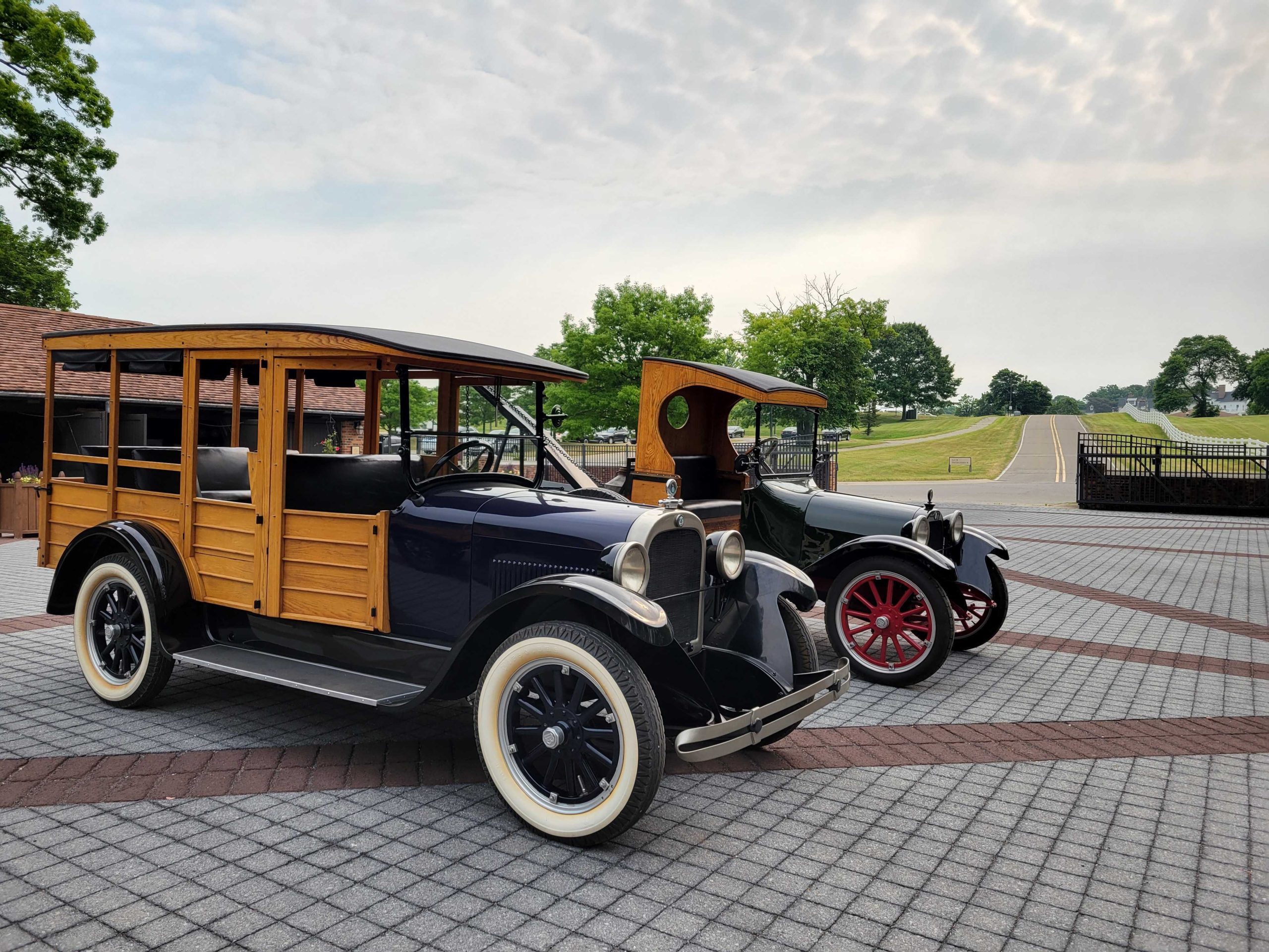 Summer touring at Meadow Brook Hall in Rochester, Michigan.