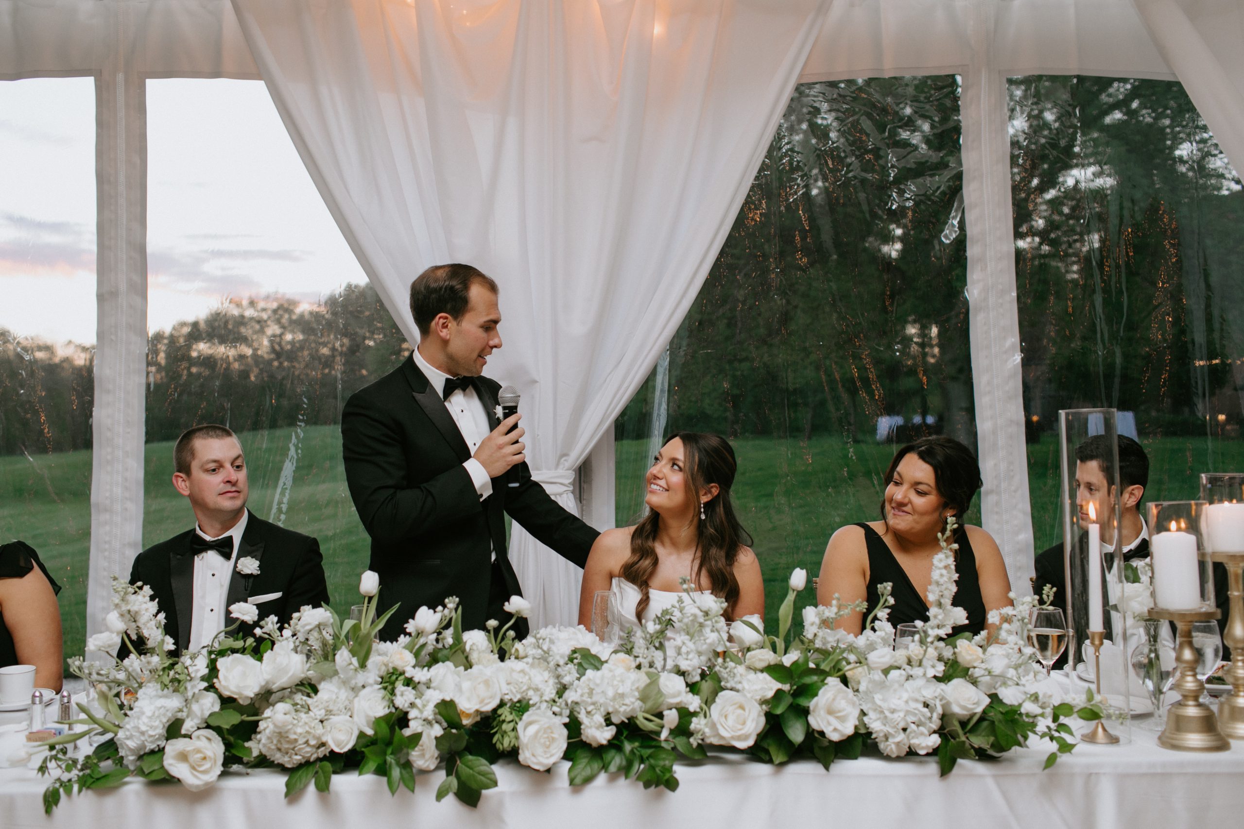 Meadow Brook Hall's new Garden Tent is perfect for wedding receptions.