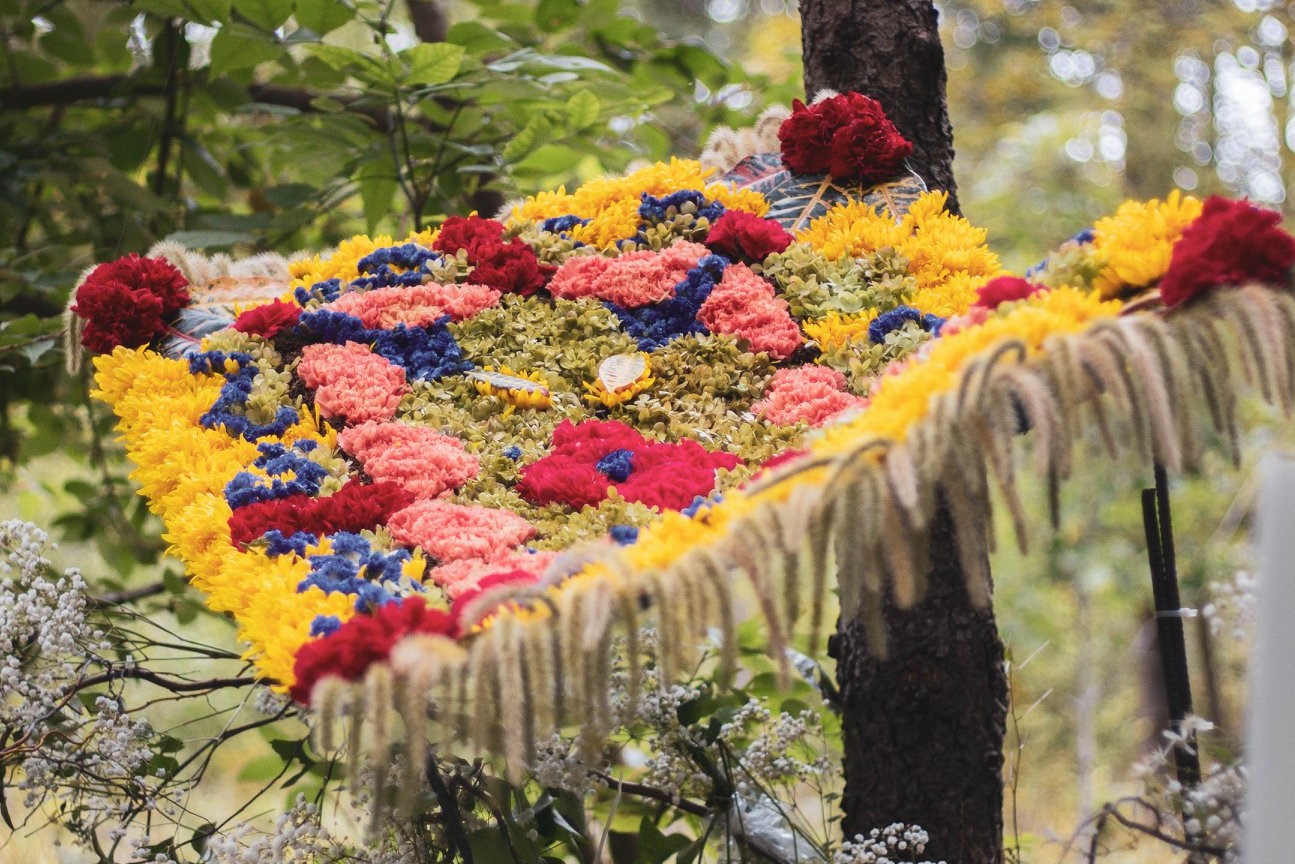 Art in the Elements floral art show at Meadow Brook Hall.