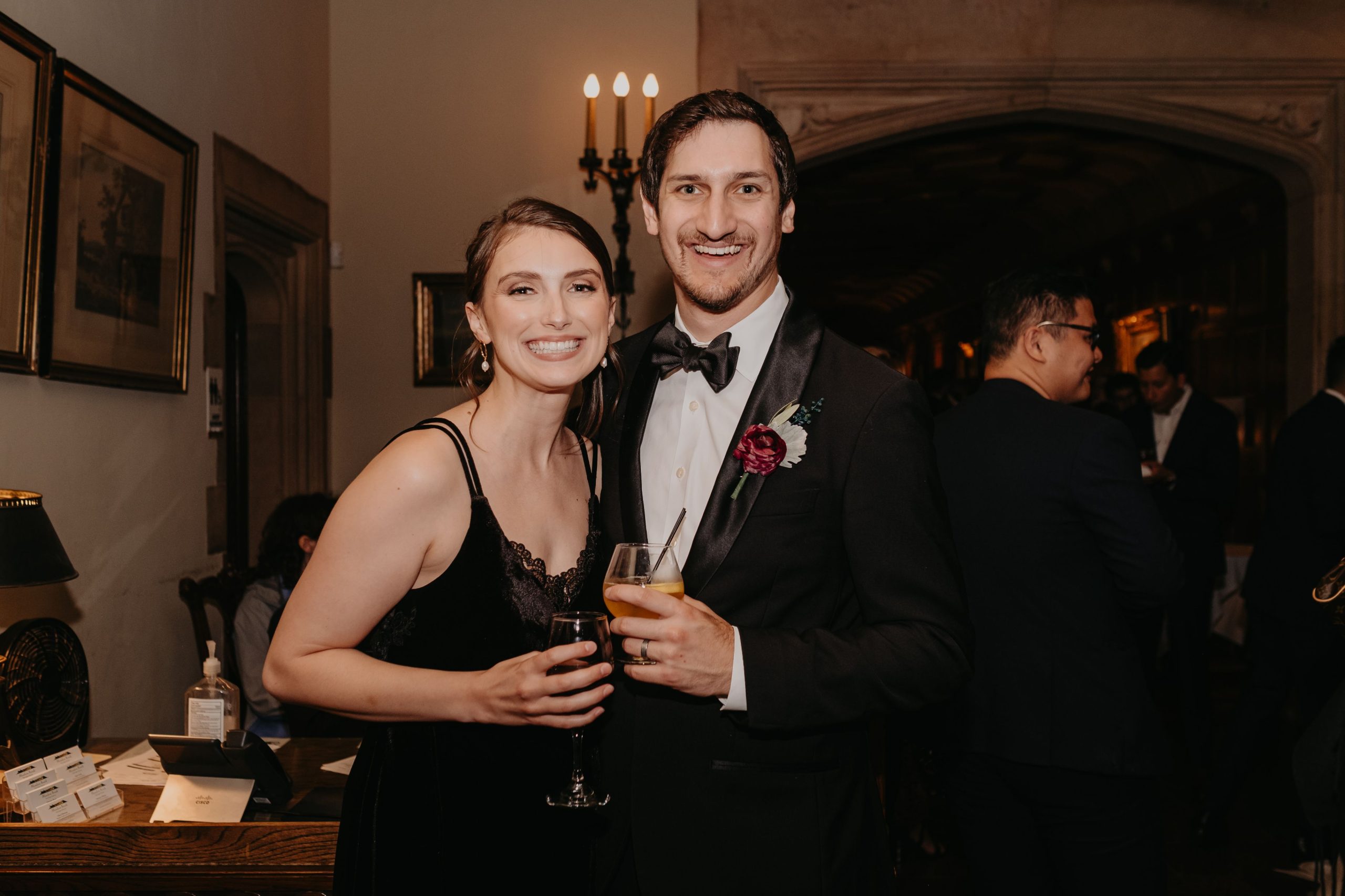 A Couple at Valentine's Dinner at Meadow Brook