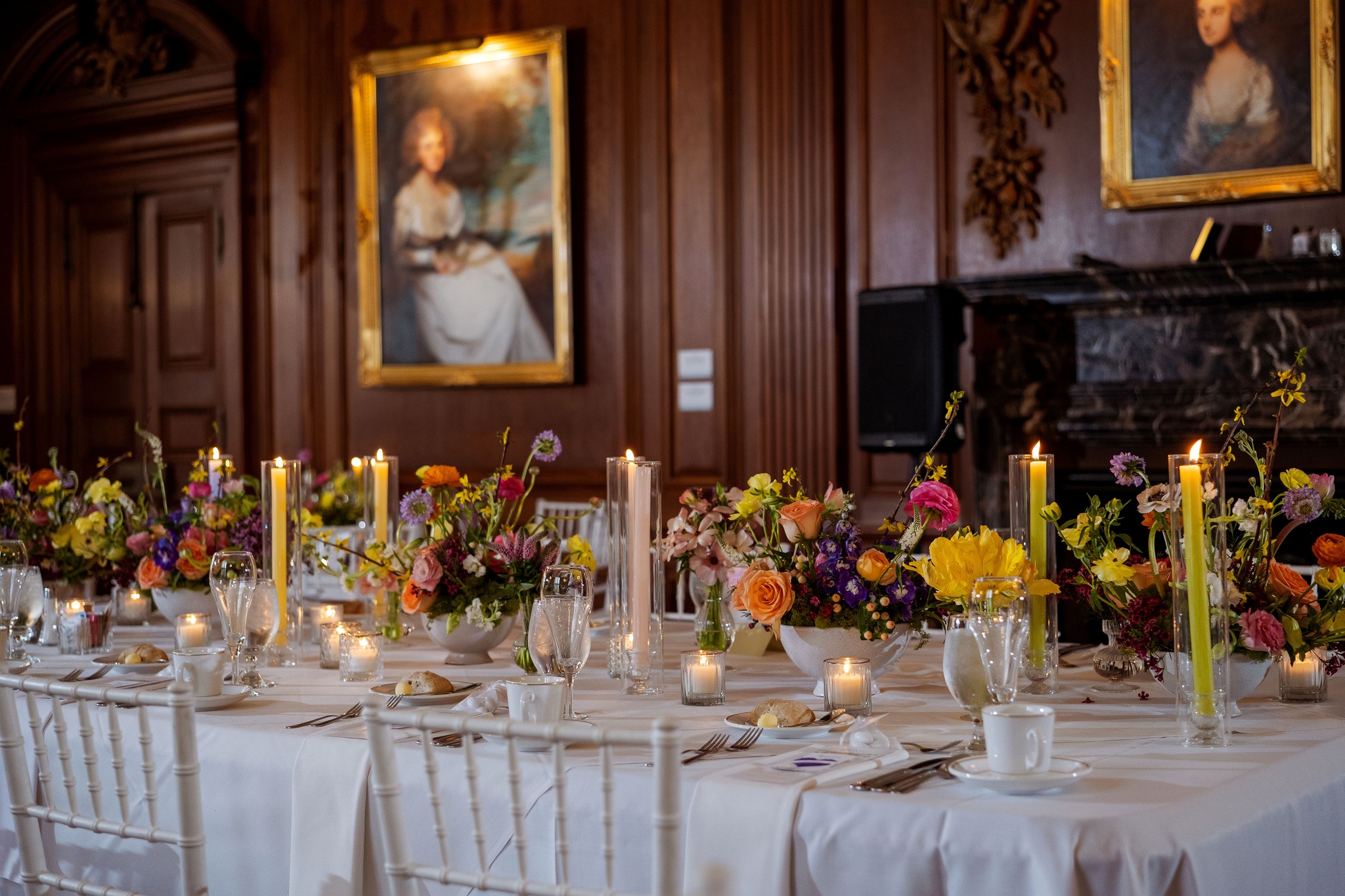 Meadow Brook's Christopher Wren Dining Room.