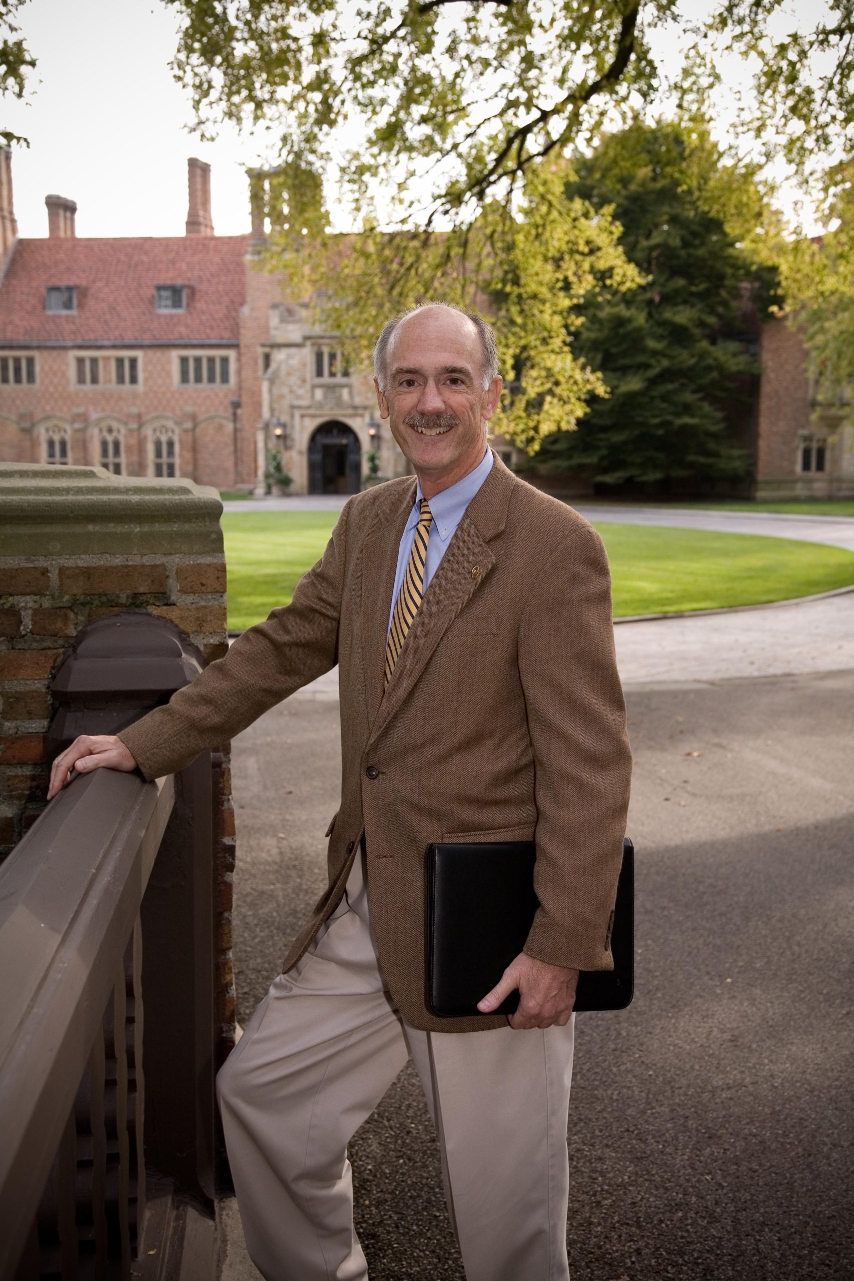 Geoff Upward at Meadow Brook Hall in 2007.