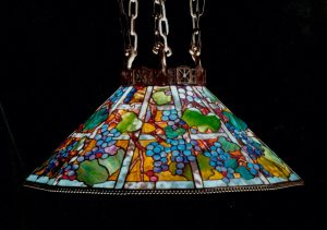 Hanging Tiffany Lamp