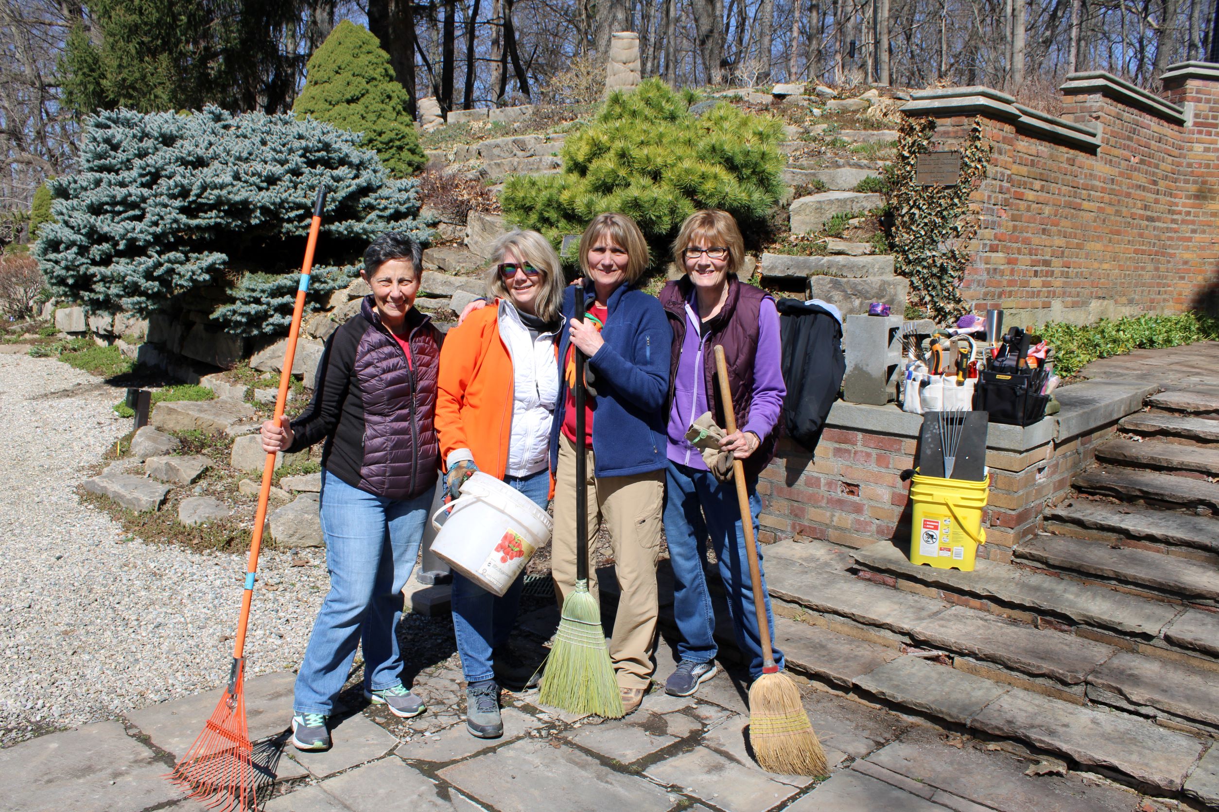 Volunteers at Meadow Brook Hall