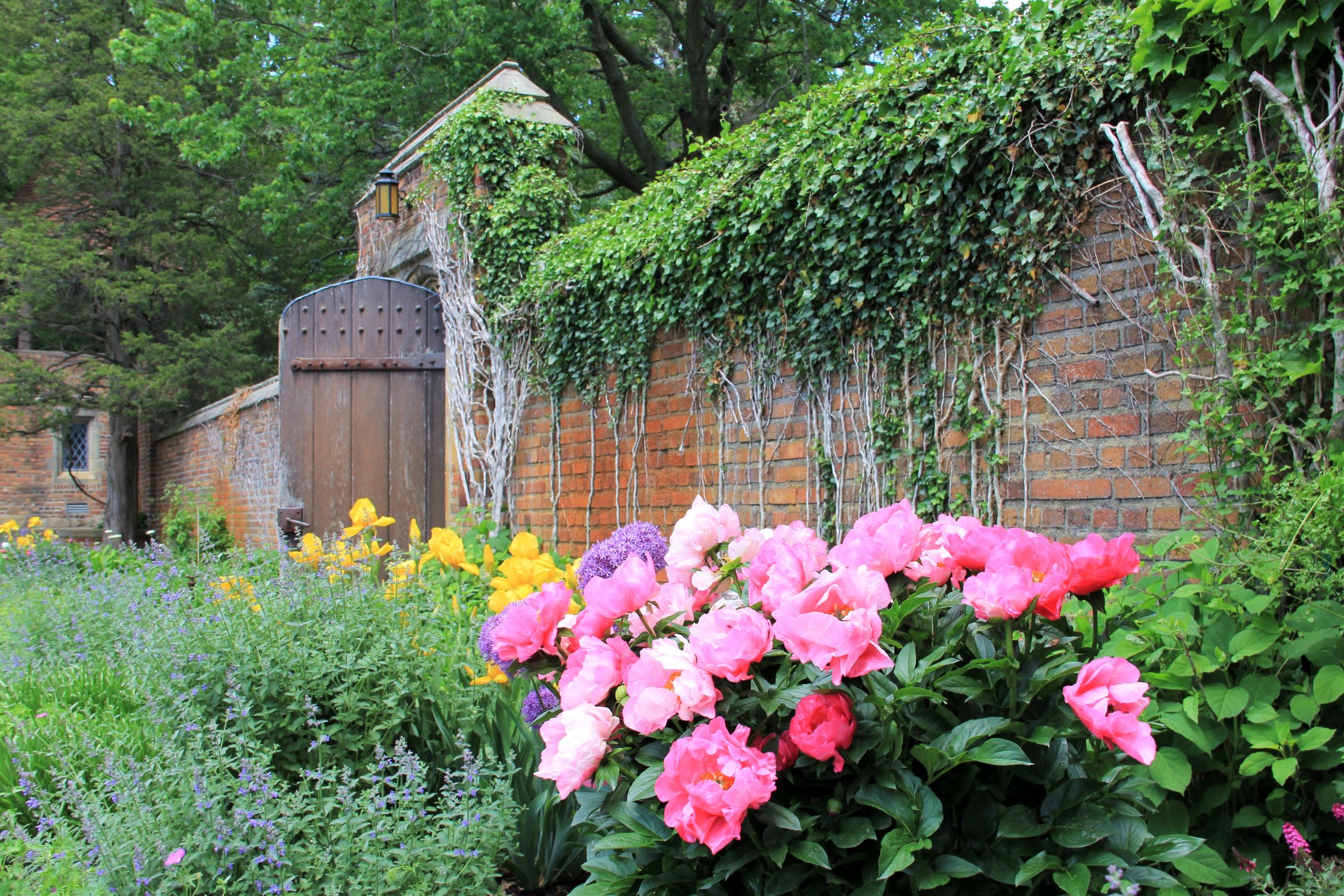 Meadow Brook Hall's gardens in the spring and summer