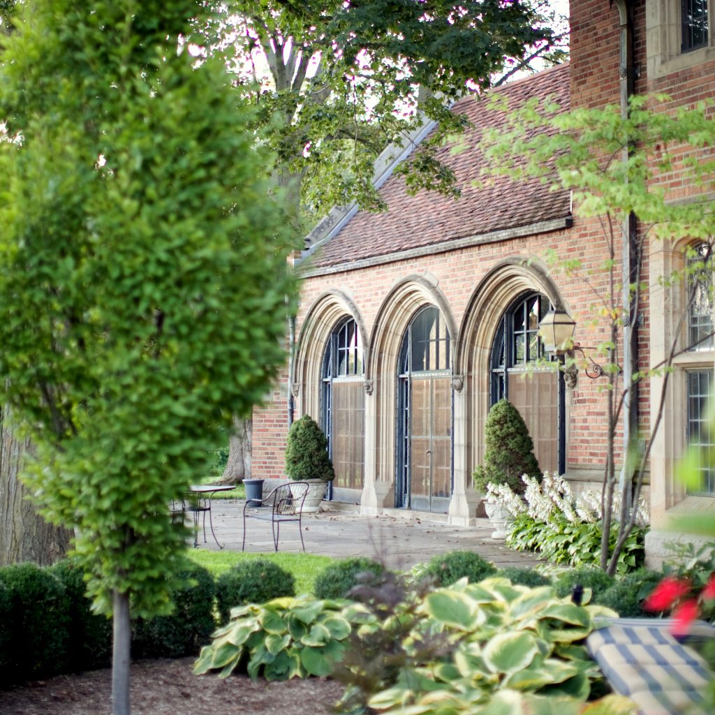 Meadow Brook Hall gardens