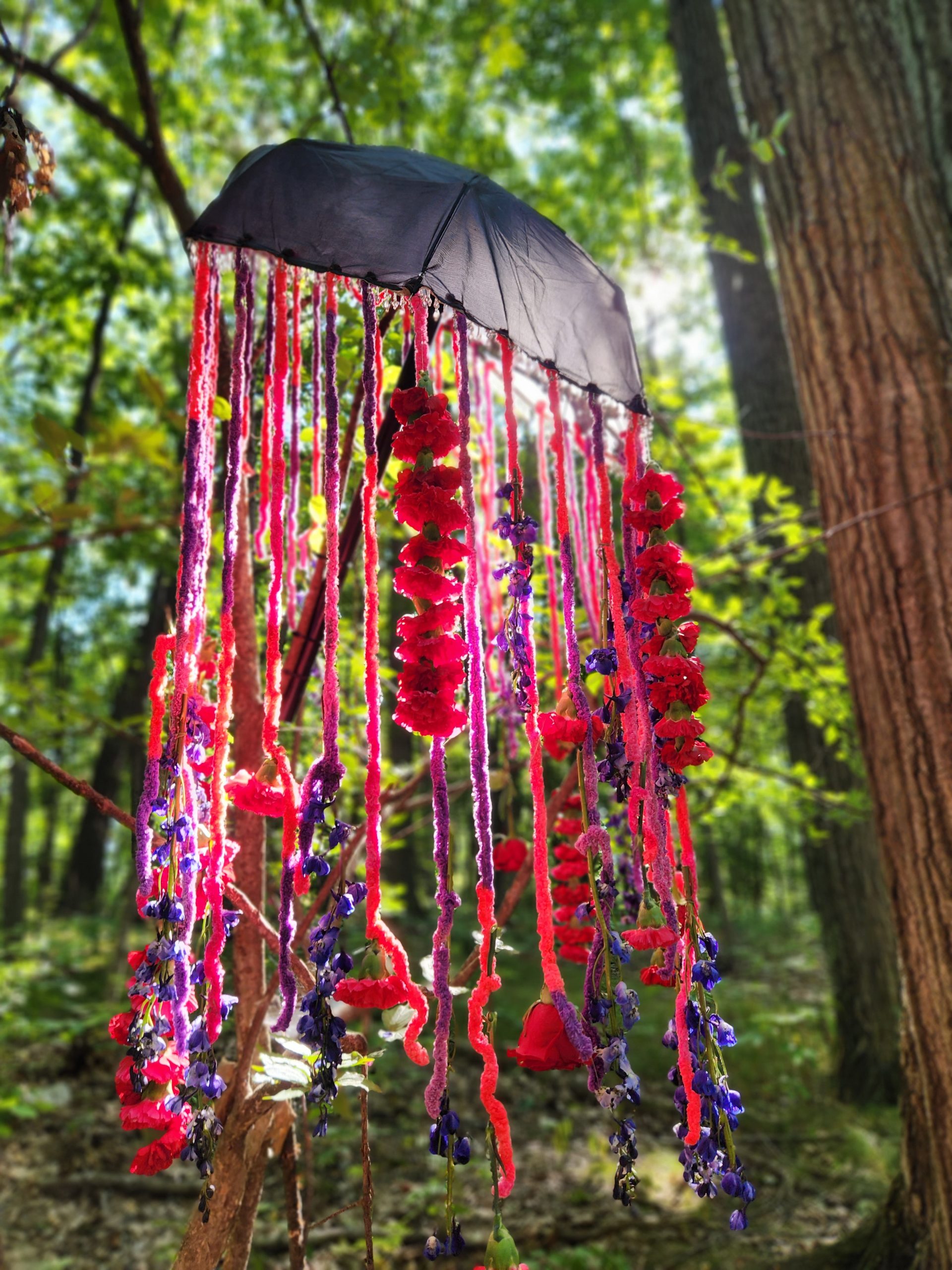 Art in the Elements floral art exhibit at Meadow Brook Hall.