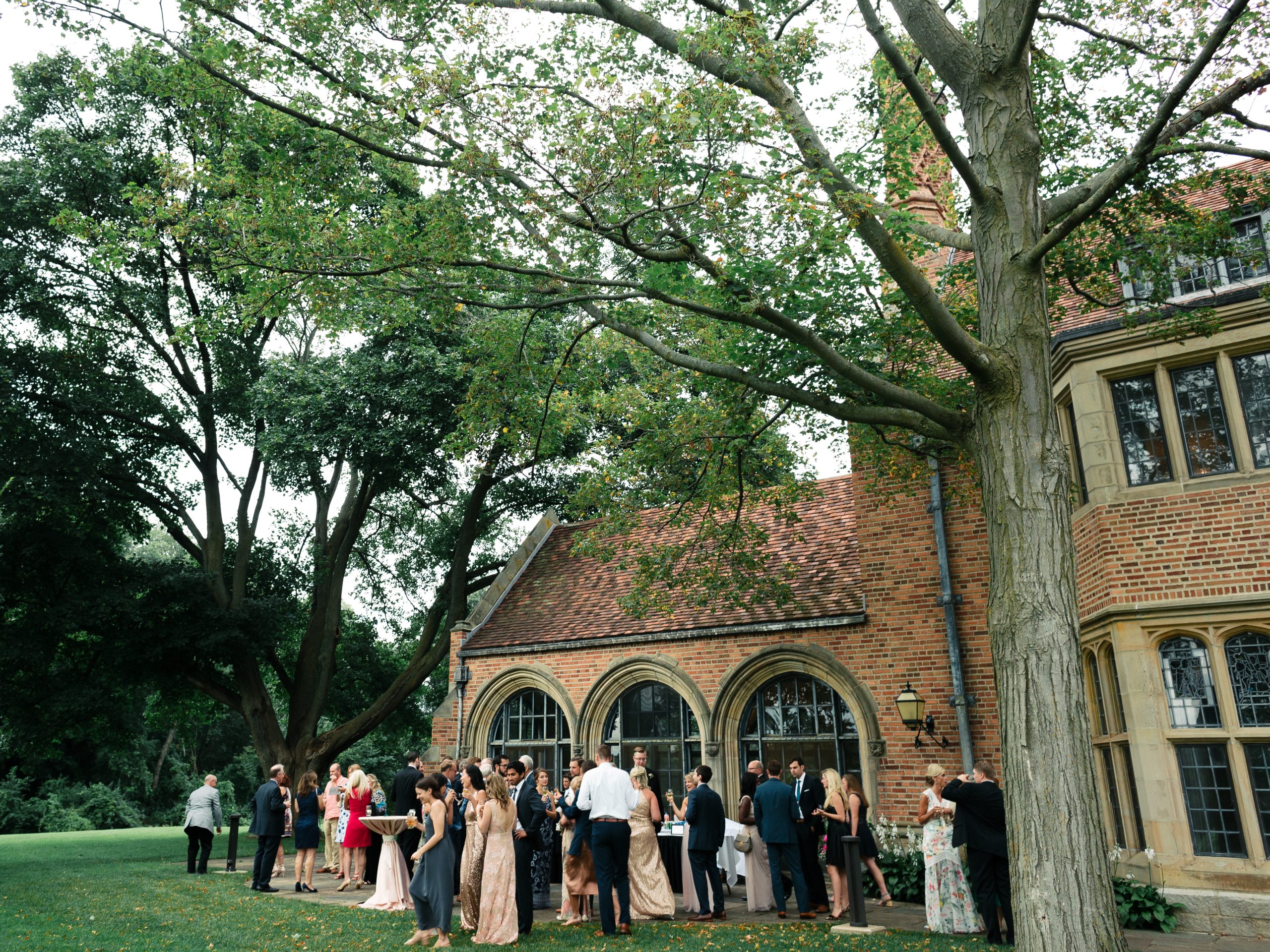 Beautiful wedding venue at Meadow Brook Hall in Rochester, Michigan