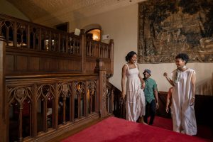 Guests experience Meadow Brook Hall in Rochester, Michigan.