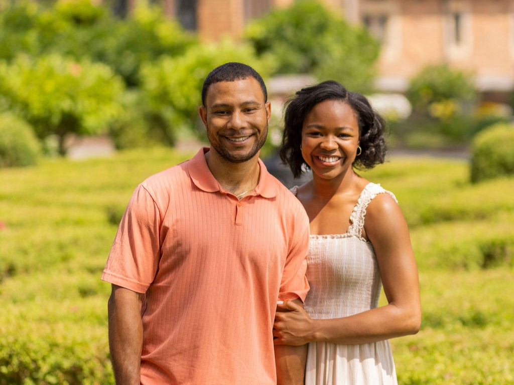 Guests enjoy Meadow Brook Hall's gardens and grounds.