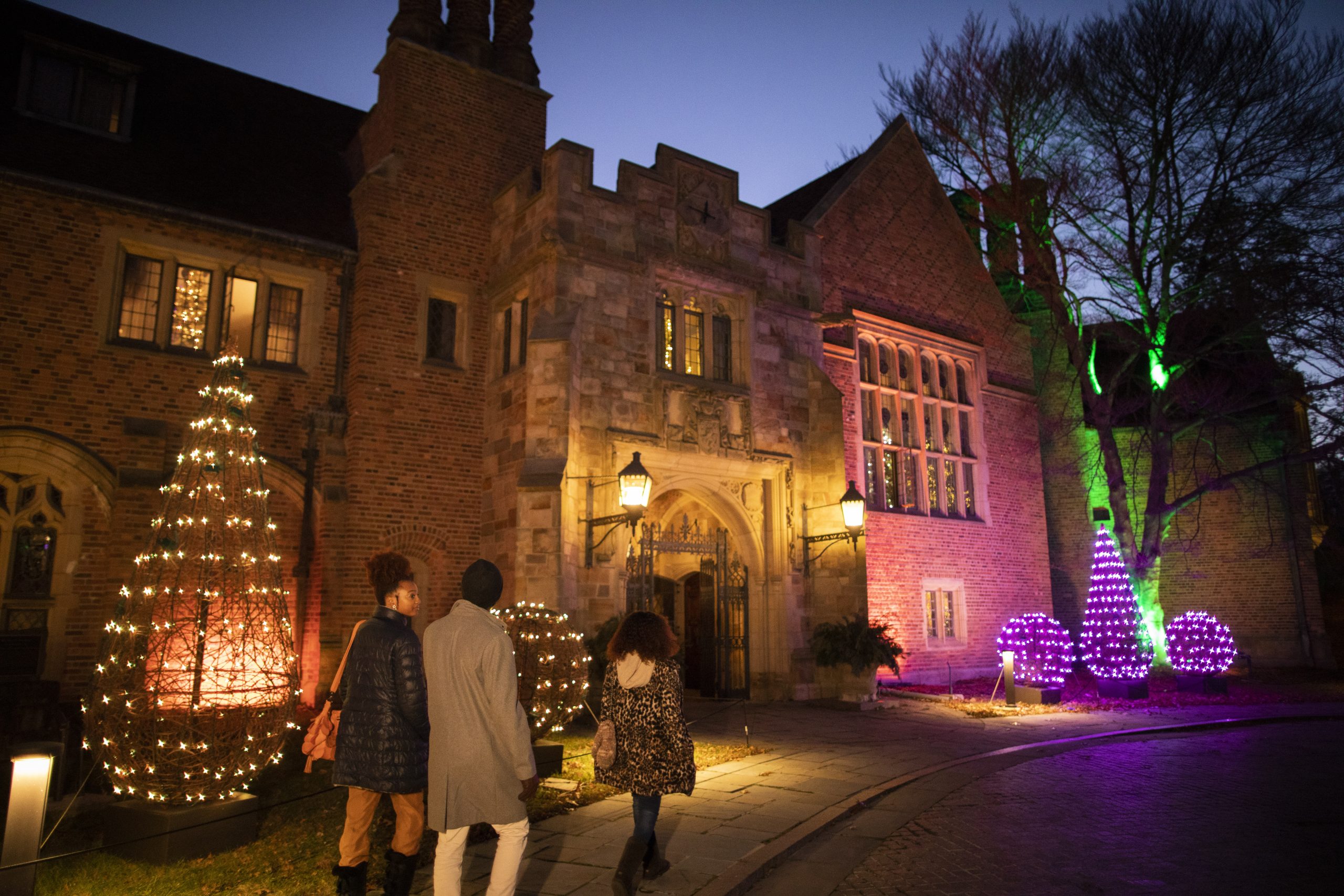 The Holidays at Meadow Brook features Holiday Walk and Winter Wonder Lights