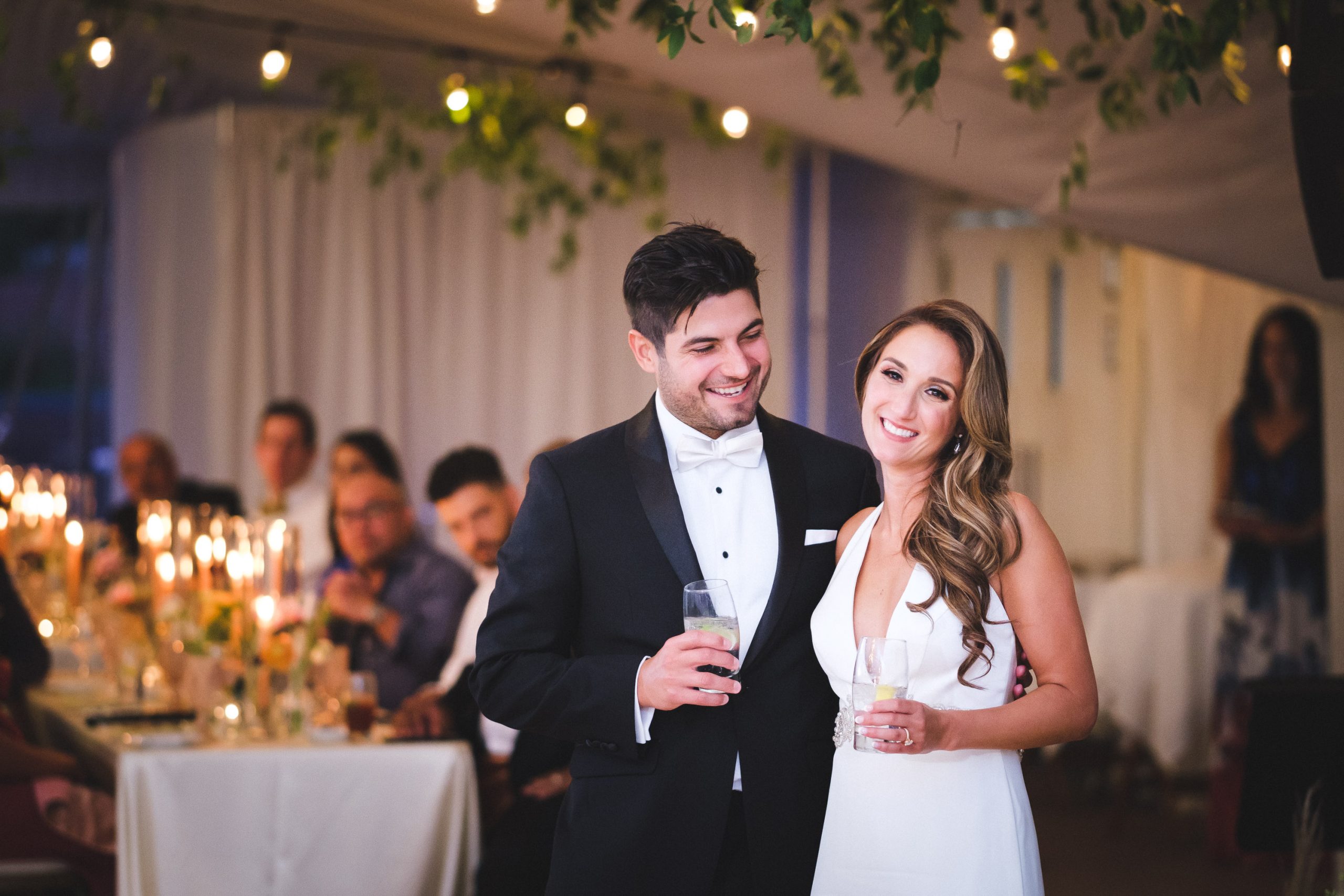 Couple on their wedding day at Meadow Brook Hall