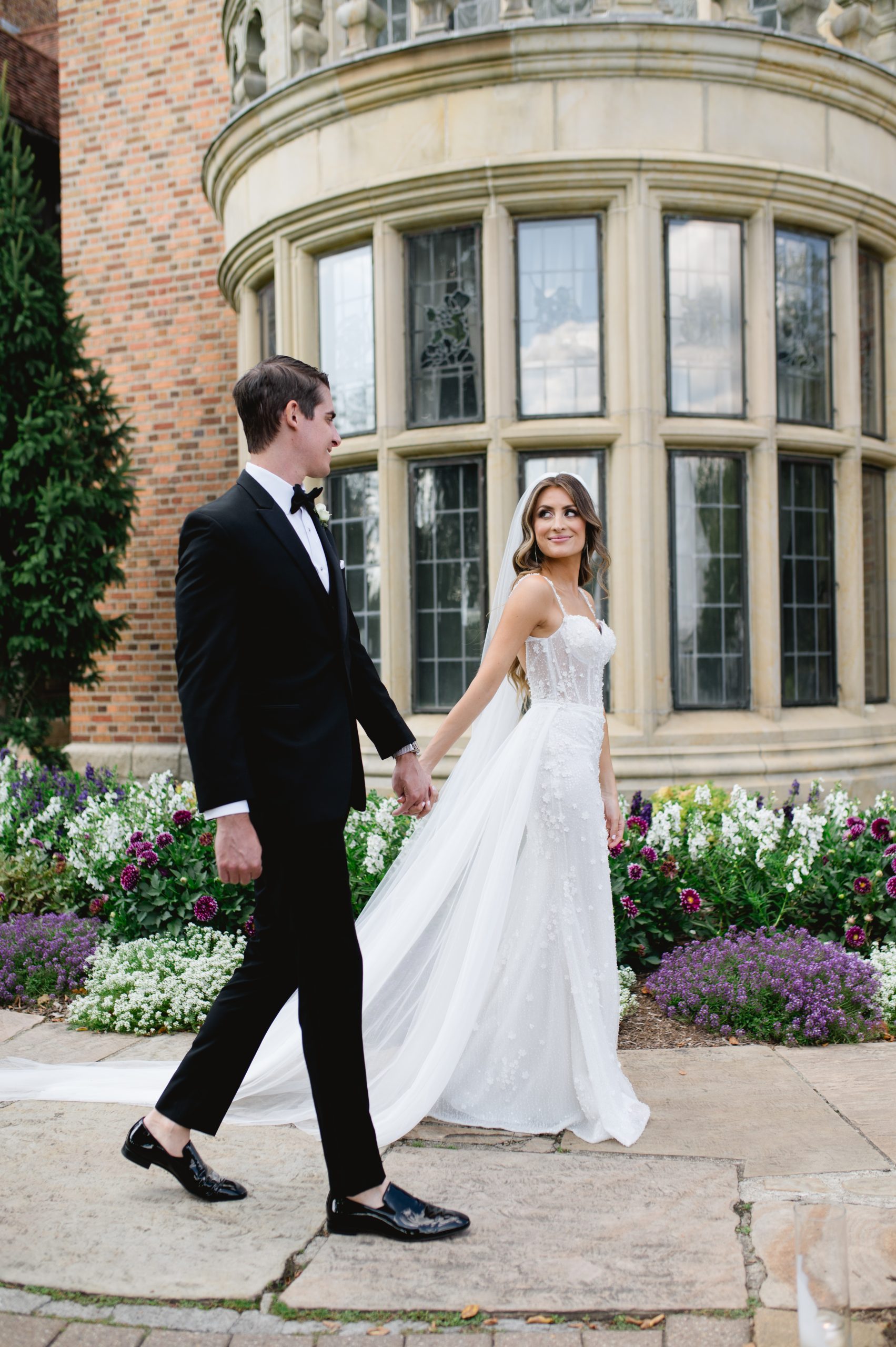 Beautiful wedding venue at Meadow Brook Hall in Rochester, Michigan