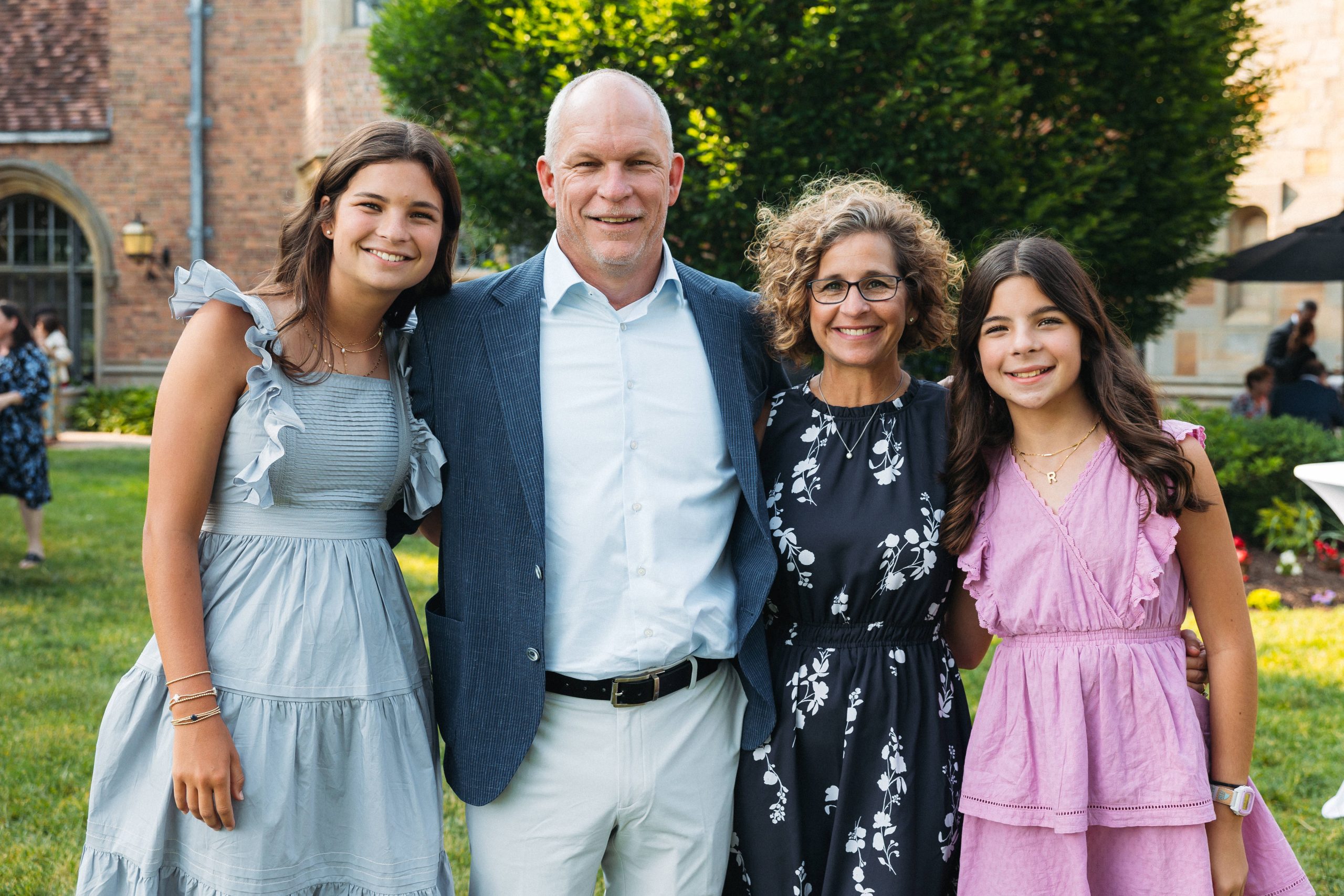 Family at Meadow Brook Hall