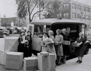 Matilda in Salvation Army Truck