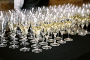 Champagne at Meadow Brook Hall.