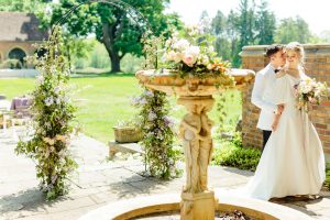 Beautiful wedding at Meadow Brook Hall in Rochester, Michigan.