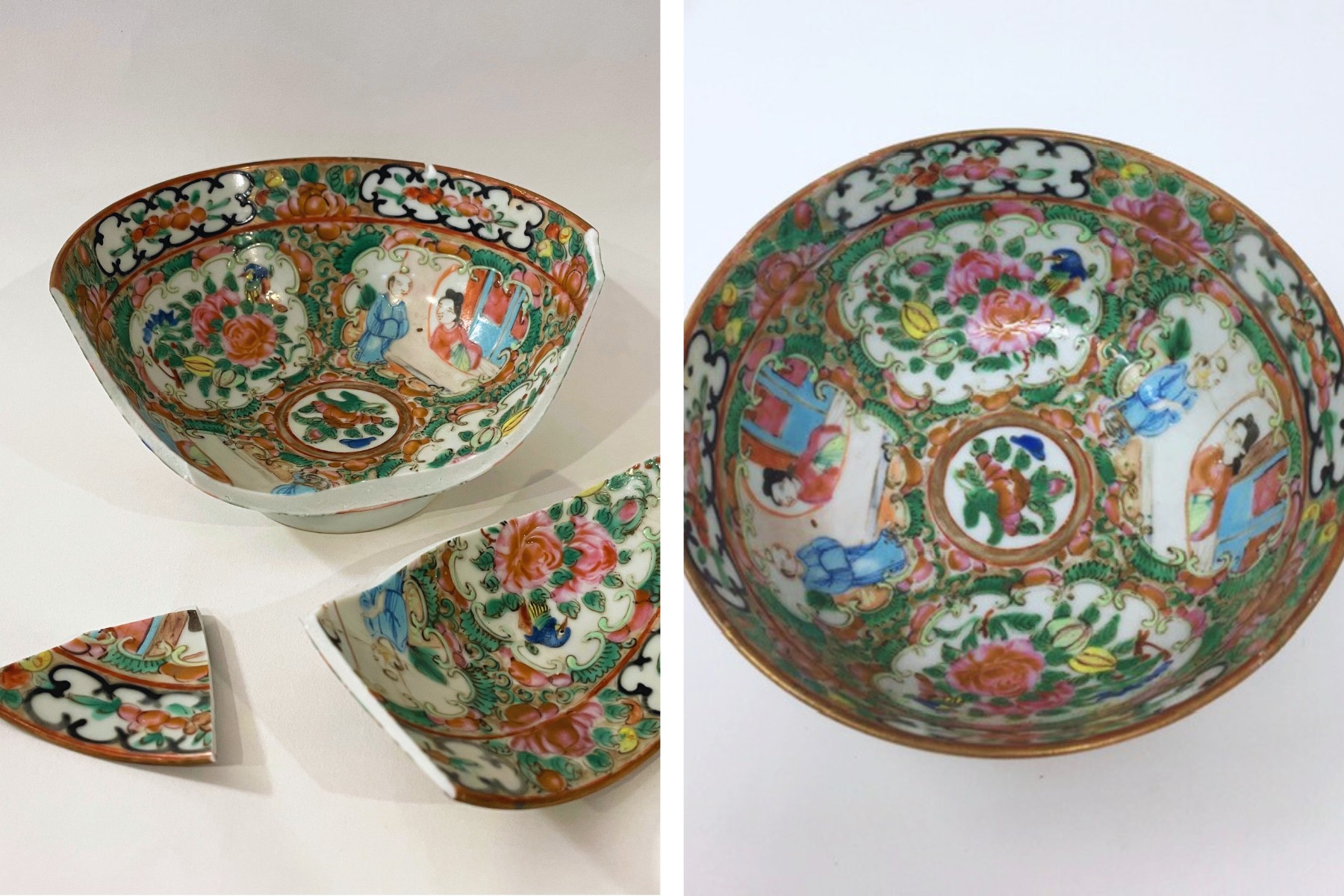 Meadow Brook Restored Chinese pottery