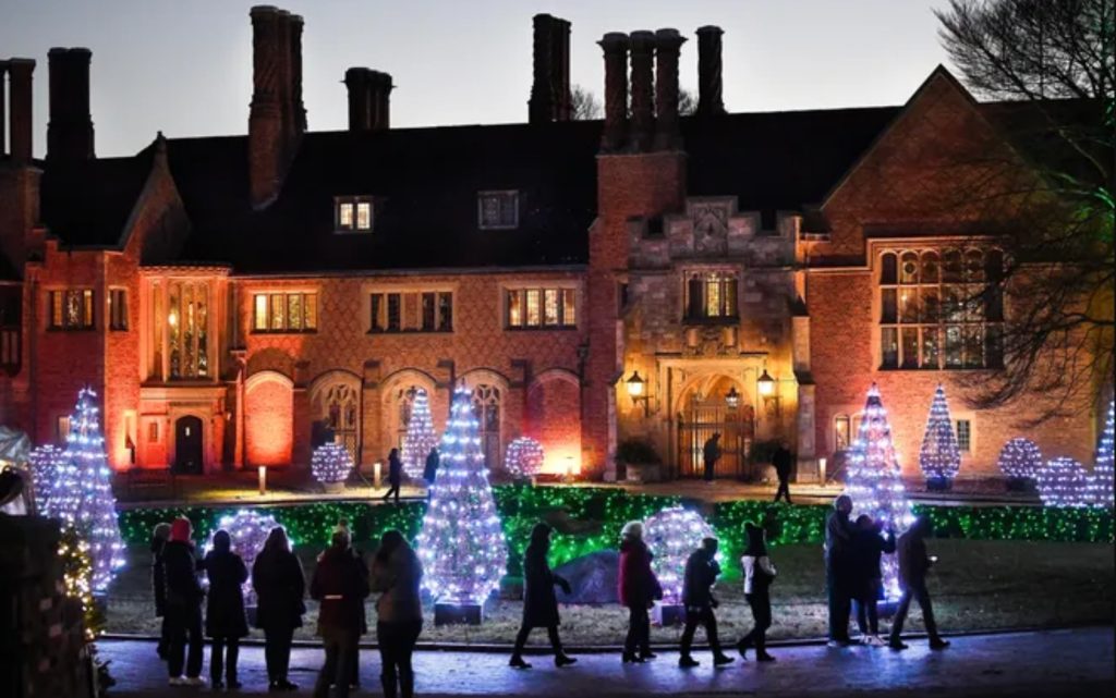 The Holidays at Meadow Brook feature the indoor Holiday Walk and outdoor Winter Wonder Lights.