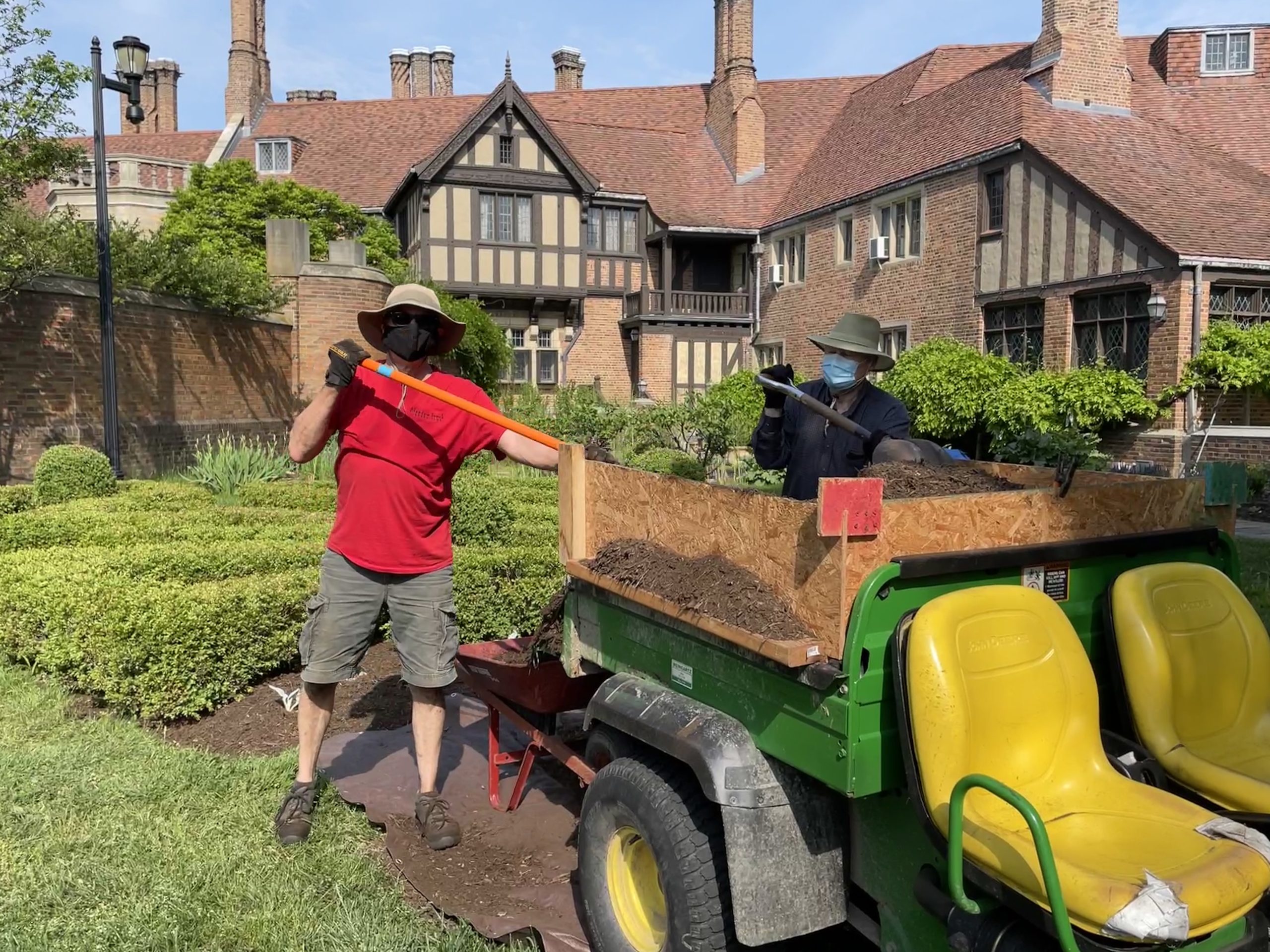 Volunteers at Meadow Brook Hall