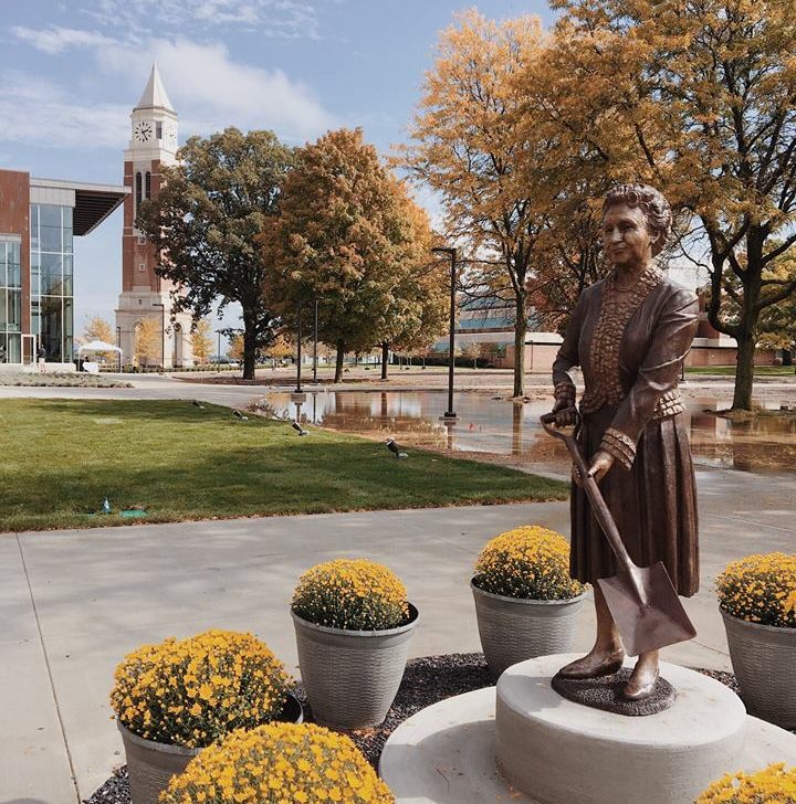 Matilda Dodge Wilson Statue