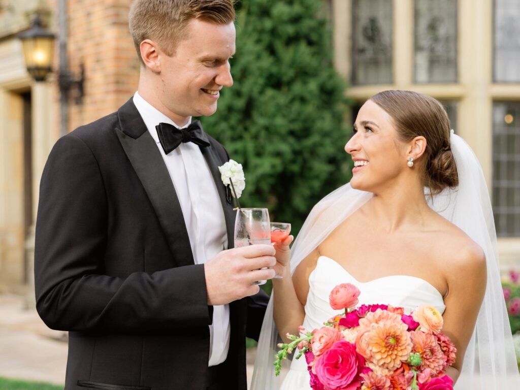 Beautiful wedding at Meadow Brook Hall.