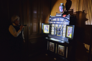 Flashlight Tours at Meadow Brook Hall in Rochester, Michigan.