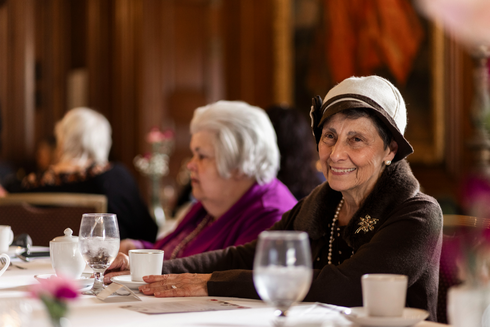 Volunteer Marianne Raffin at Servants Life Tea