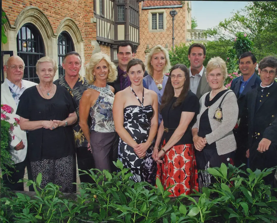 Descendants of the Dodge and Wilson family at Meadow Brook Hall.