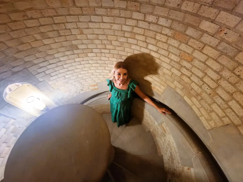 Meadow Brook Hall's Secret Staircase.