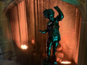 Cherub statue